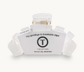Teleties Coconut White Tiny Clip